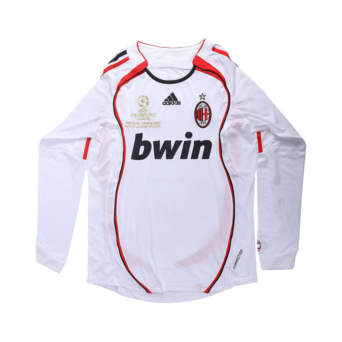 2007-08 AC Milan 2nd Long Sleeve Kit