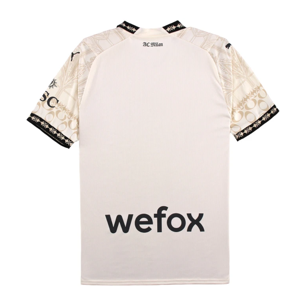 2023-24 AC Milan x Pleasures Special Edition Beige Jersey