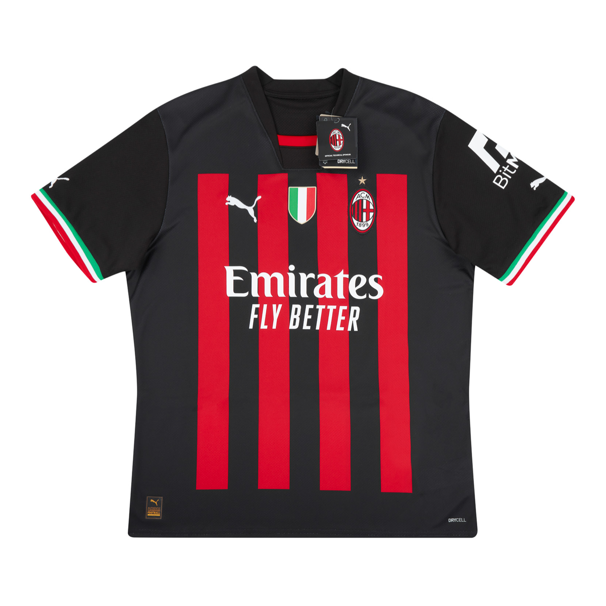 2022-23 AC Milan Home Jersey