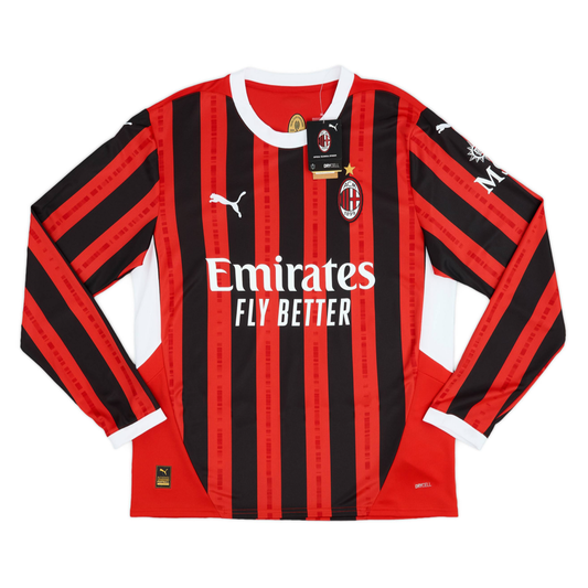 2024-25 AC Milan 1st Long Sleeve Kit