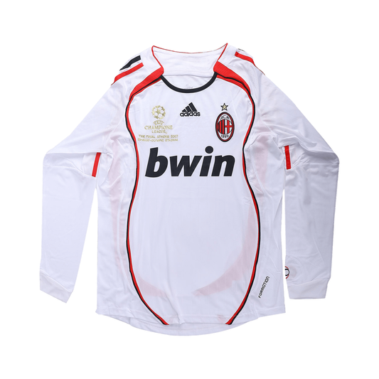 2007-08 AC Milan 2nd Long Sleeve Kit