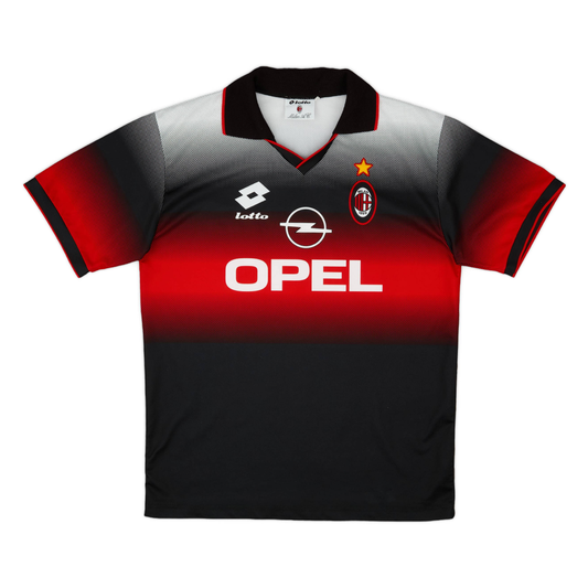 AC Milan Training Jersey Black Red
